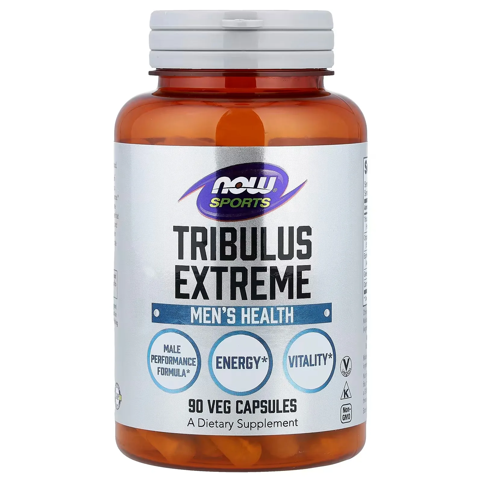 NOW Foods Tribulus extrême, Santé masculine, 90 capsules végétariennes - MagniMarket