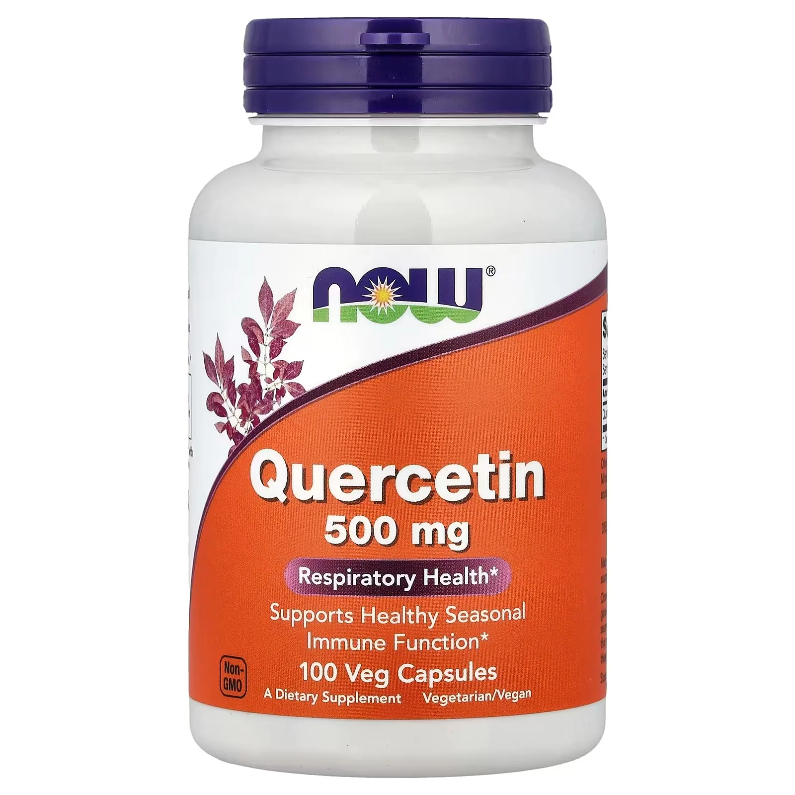 NOW Foods Quercétine, 500 mg, 100 capsules végétariennes - MagniMarket