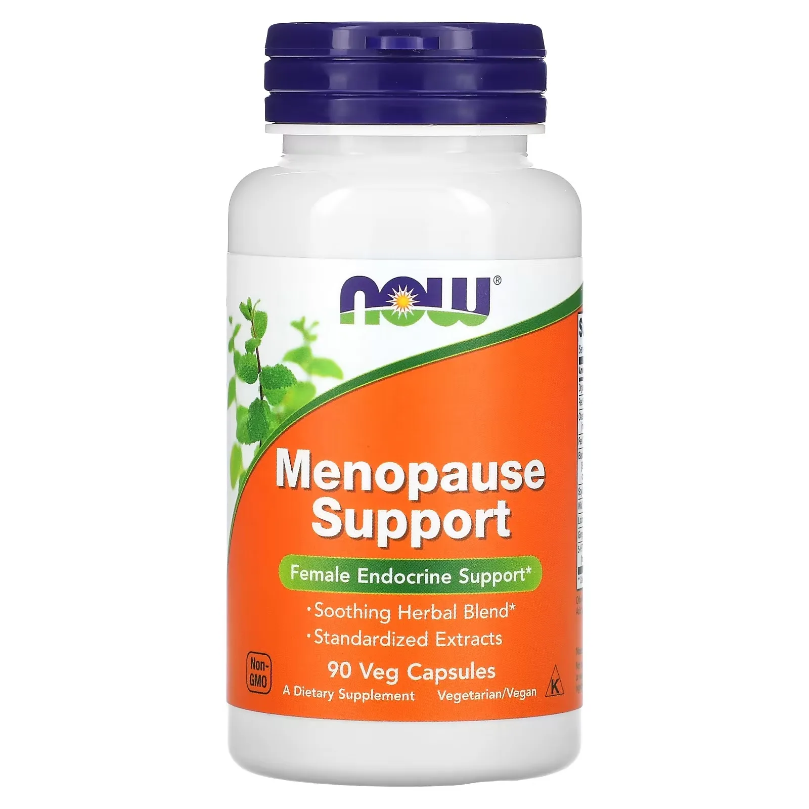 NOW Foods MENOPAUSE SUPPORT, Soutien à la ménopause, 90 capsules végétariennes - MagniMarket