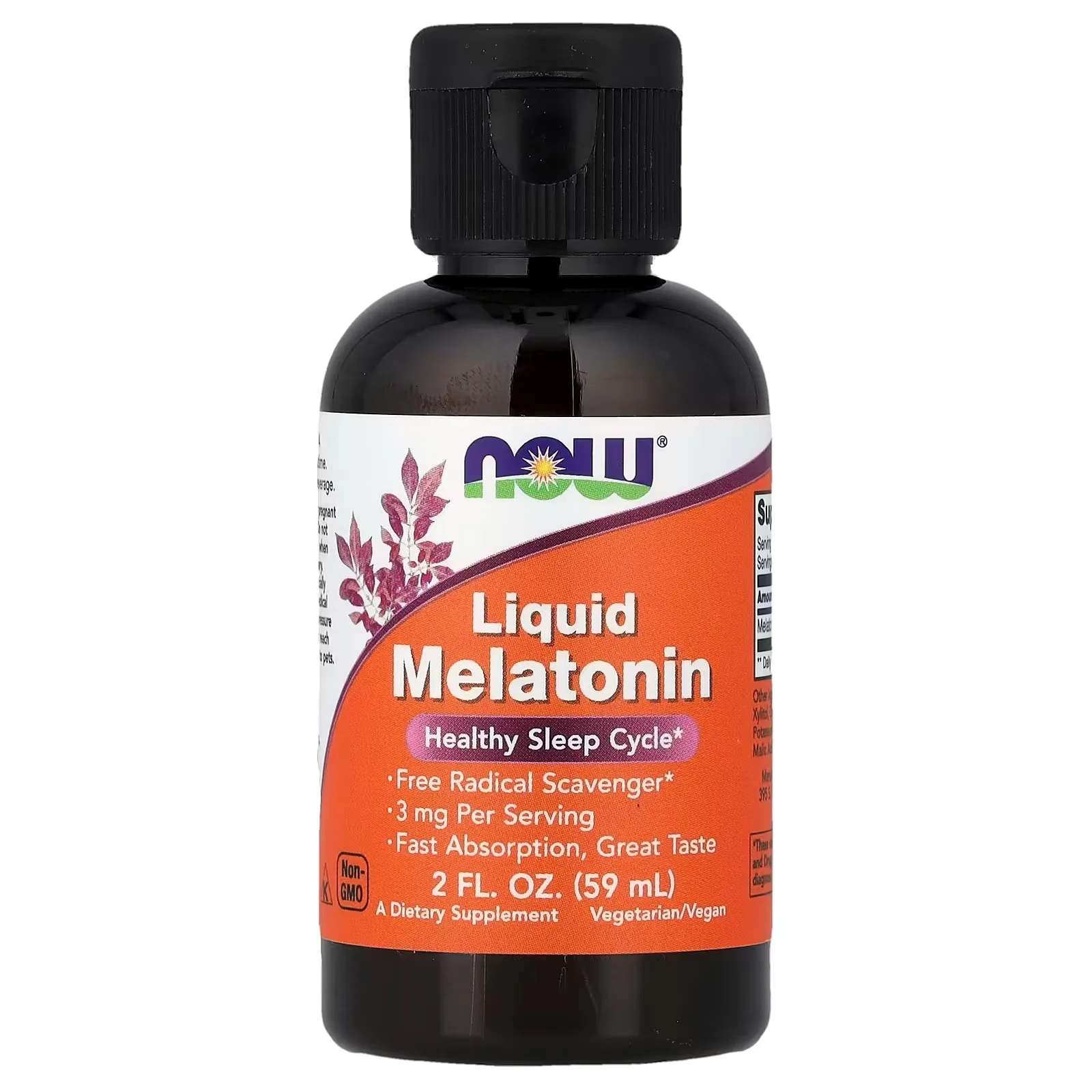 NOW Foods, Mélatonine liquide, 59 ml , Melatonin - MagniMarket