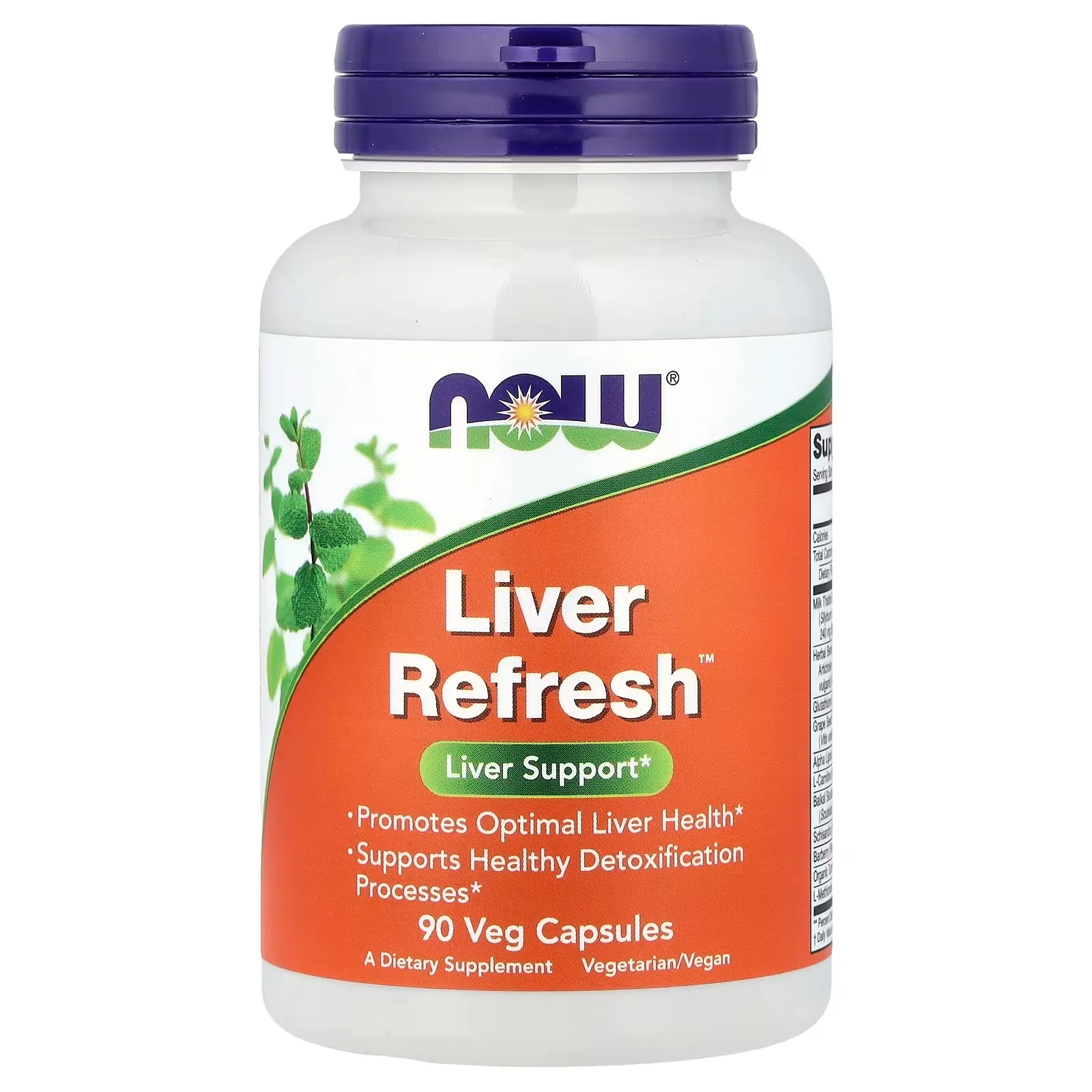 NOW Foods, Liver Refresh™, 90 capsules végétales - MagniMarket