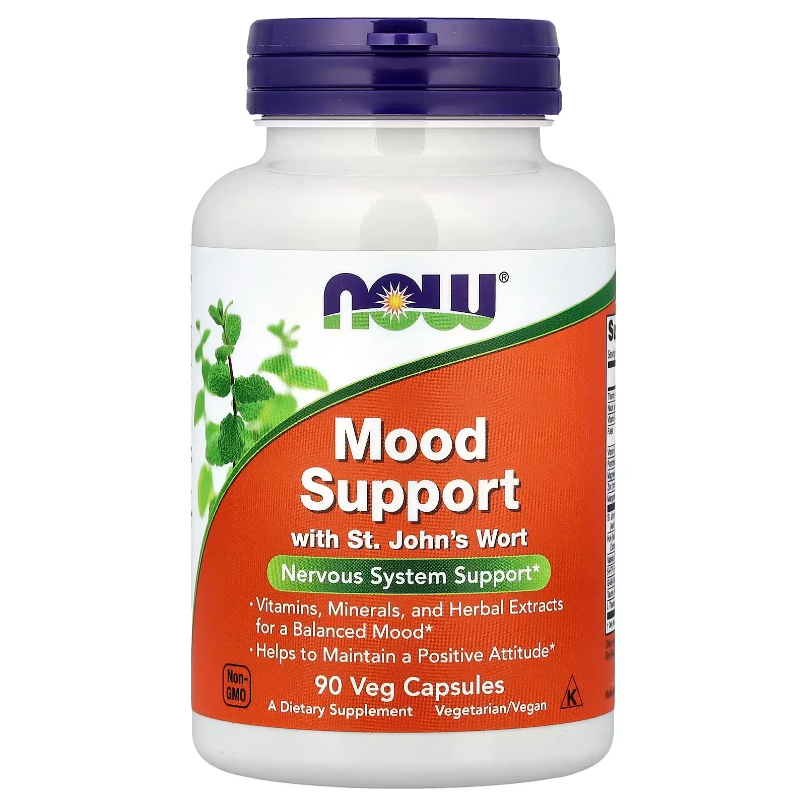 Now Foods, Mood support, Soutien à l’humeur, 90 gélules végétales - MagniMarket