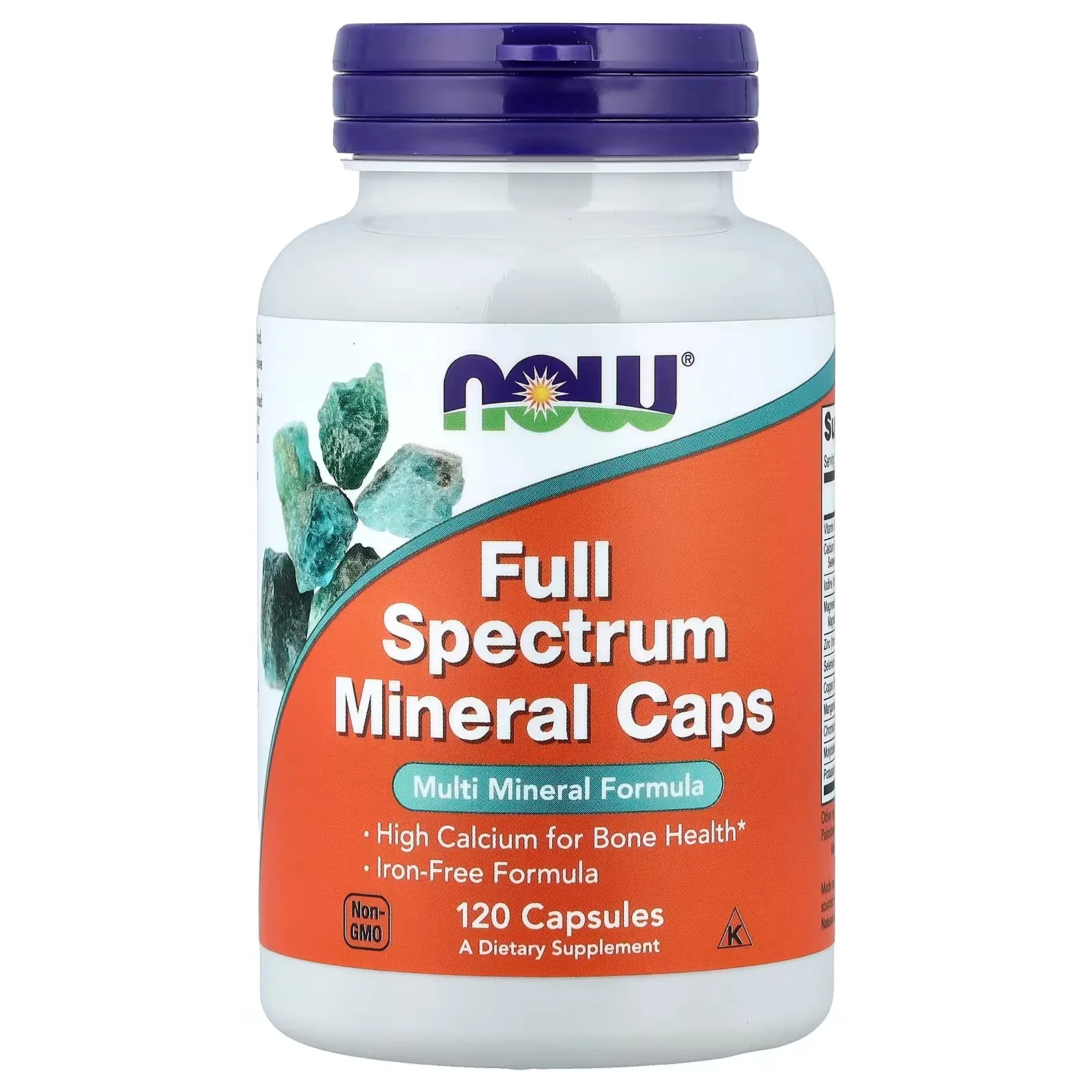 Now Foods, Capsules minérales à spectre complet, 120 capsules - MagniMarket