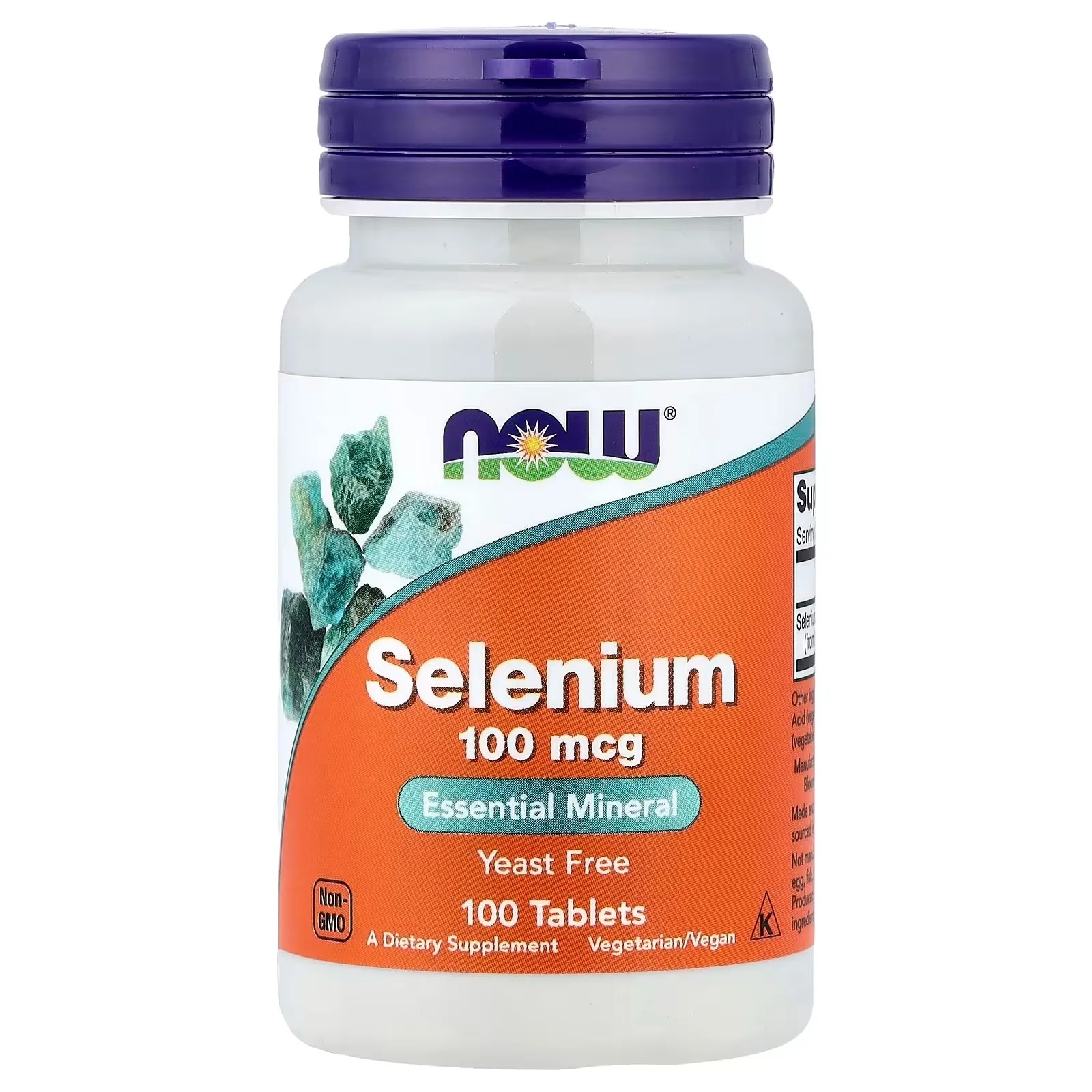 Now Foods, Sélénium, 100 µg, 100 comprimés - MagniMarket