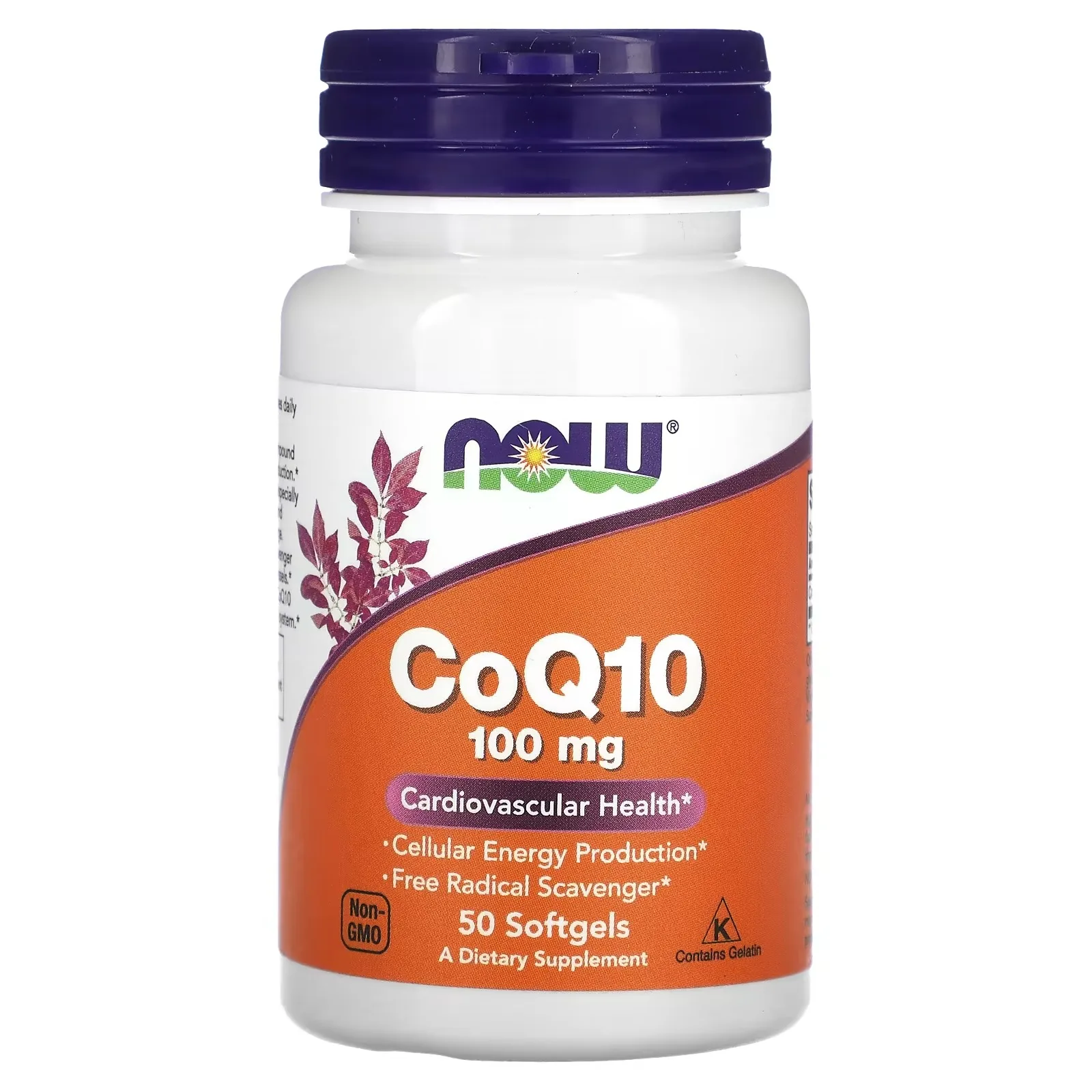 Now Foods, CoQ10, 100 mg, 50 capsules à enveloppe molle - MagniMarket
