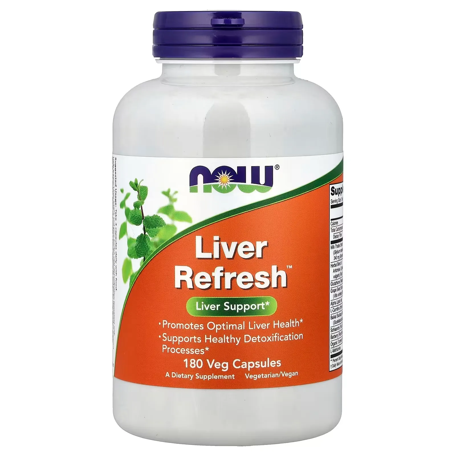 Now Foods, Liver Refresh™, 180 capsules végétariennes - MagniMarket
