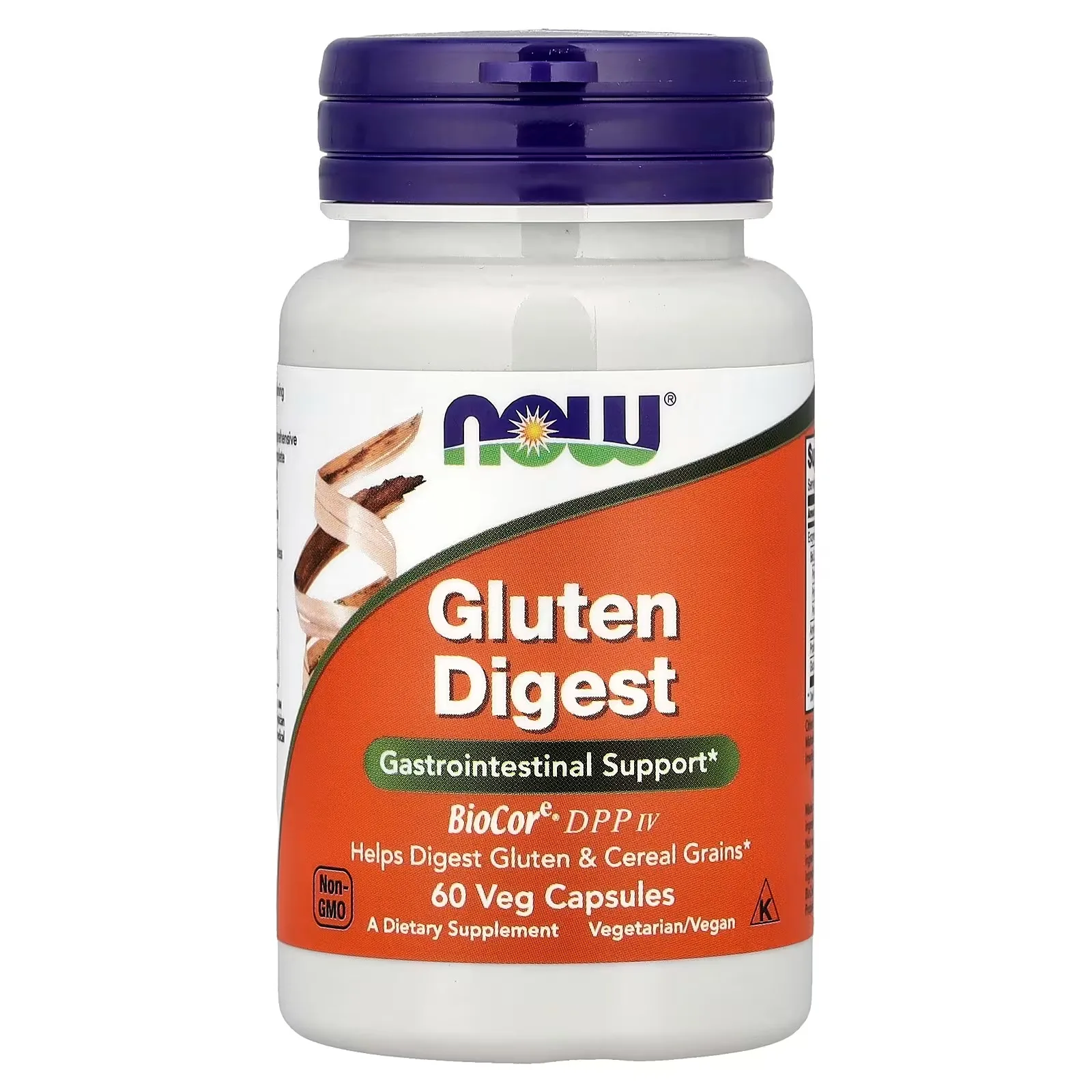Now Foods, Gluten Digest, 60 capsules végétariennes - MagniMarket
