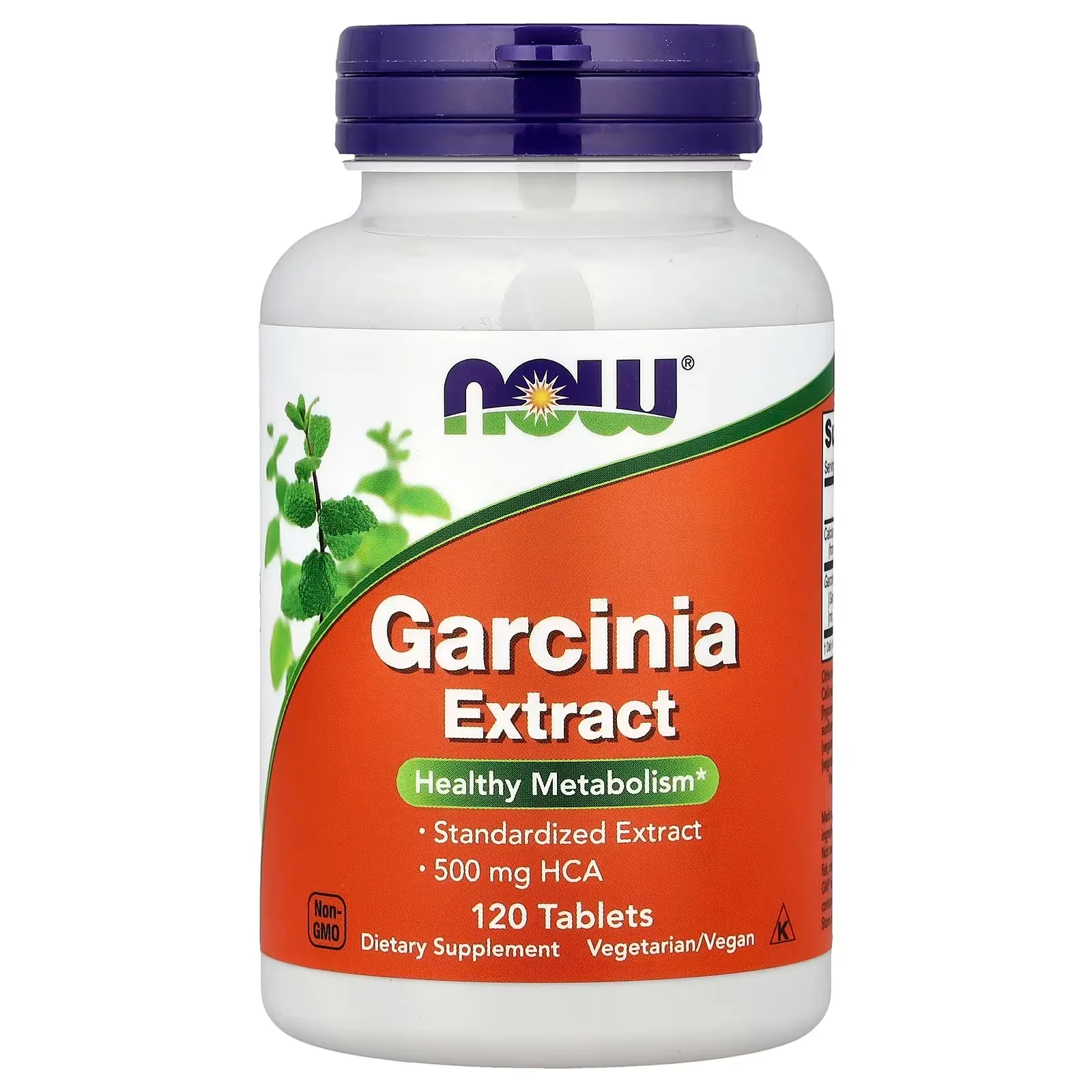 Now Foods, Extrait de Garcinia cambogia, 120 comprimés - MagniMarket