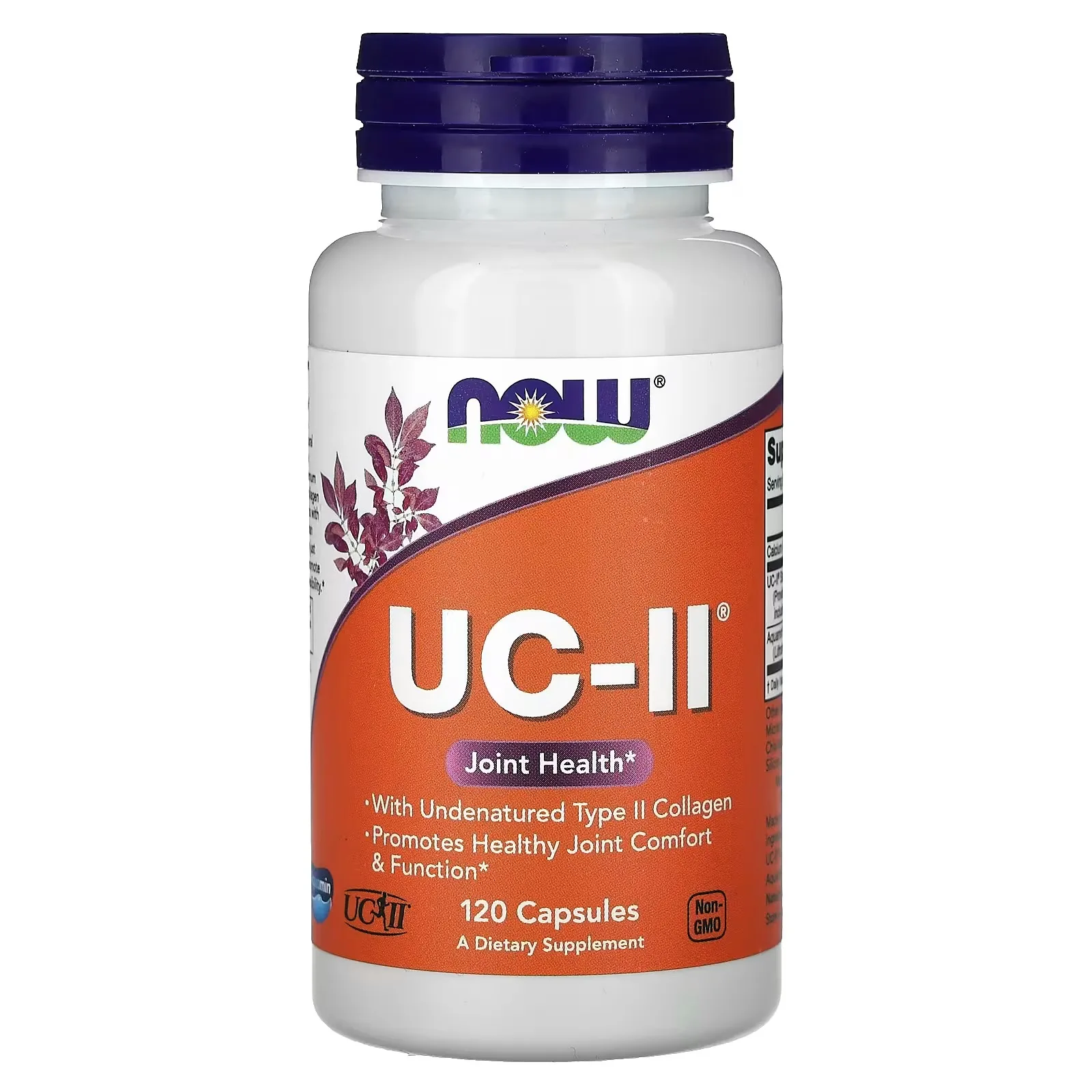 Now Foods, UC-II®, Santé des articulations avec collagène de type II non dénaturé, 120 capsules - MagniMarket