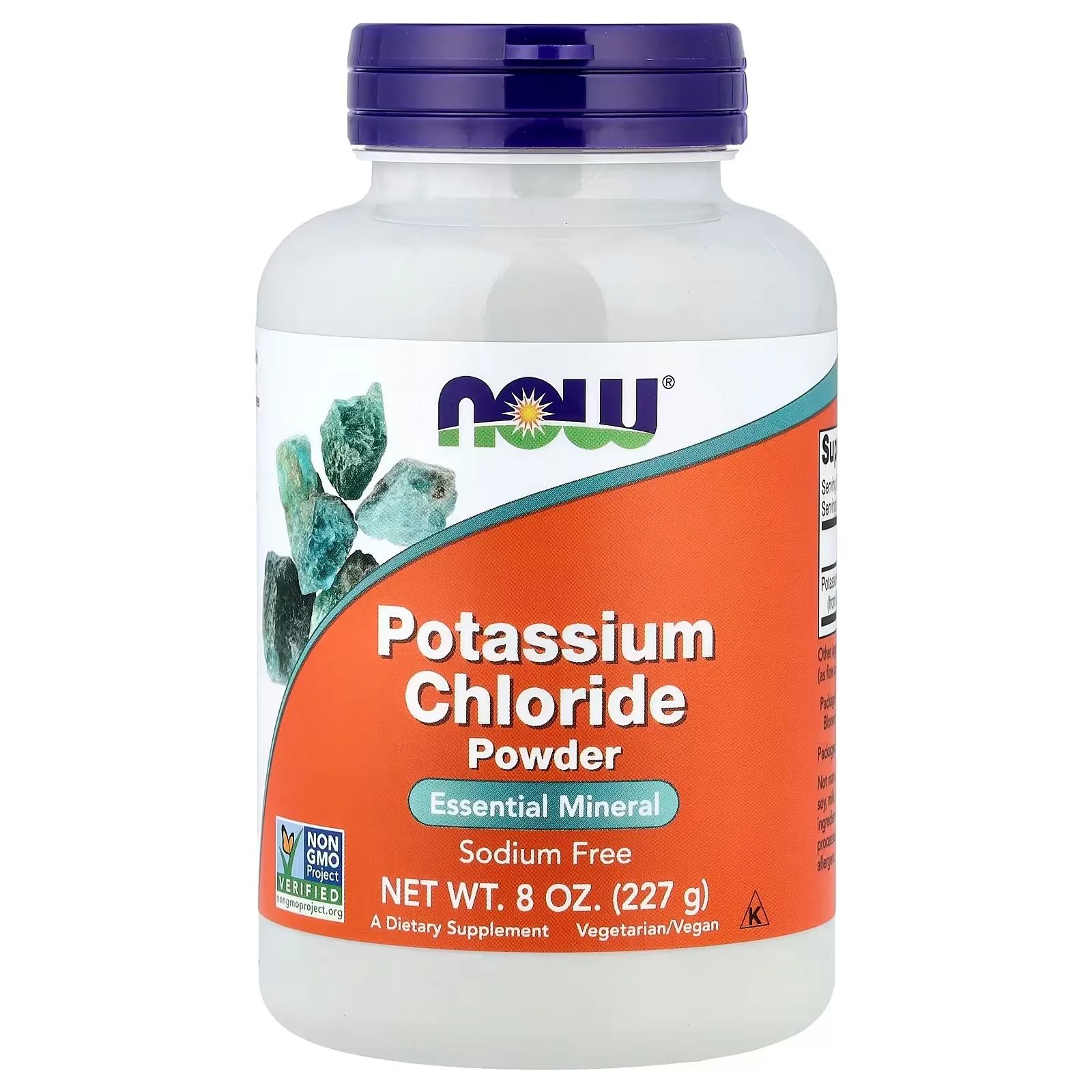 Now Foods, Poudre de chlorure de potassium, 227 g - MagniMarket