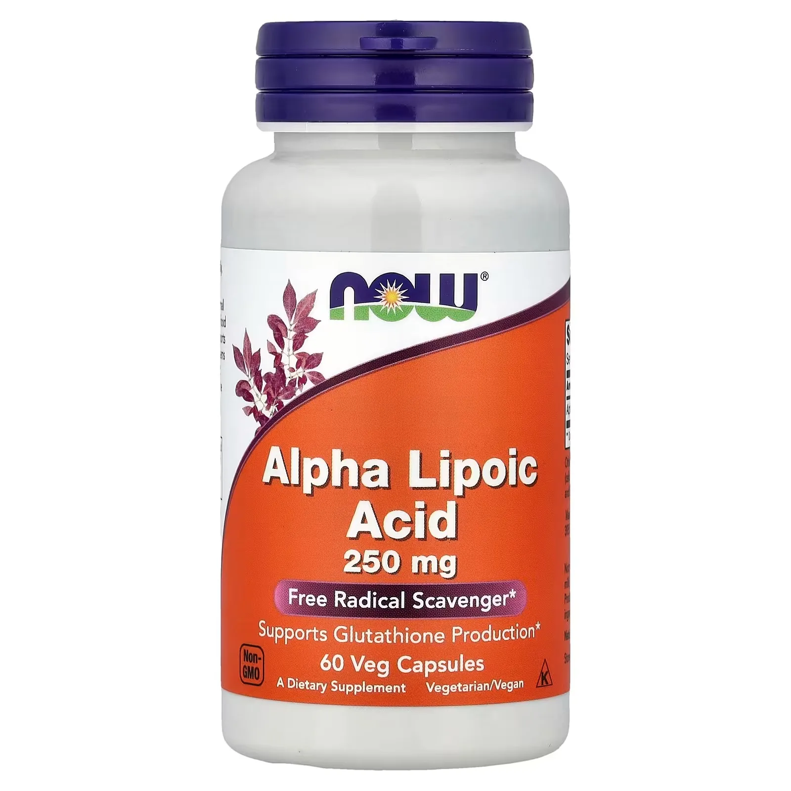 Now Foods, Acide alpha-lipoïque, 250 mg, 60 capsules végétariennes - MagniMarket