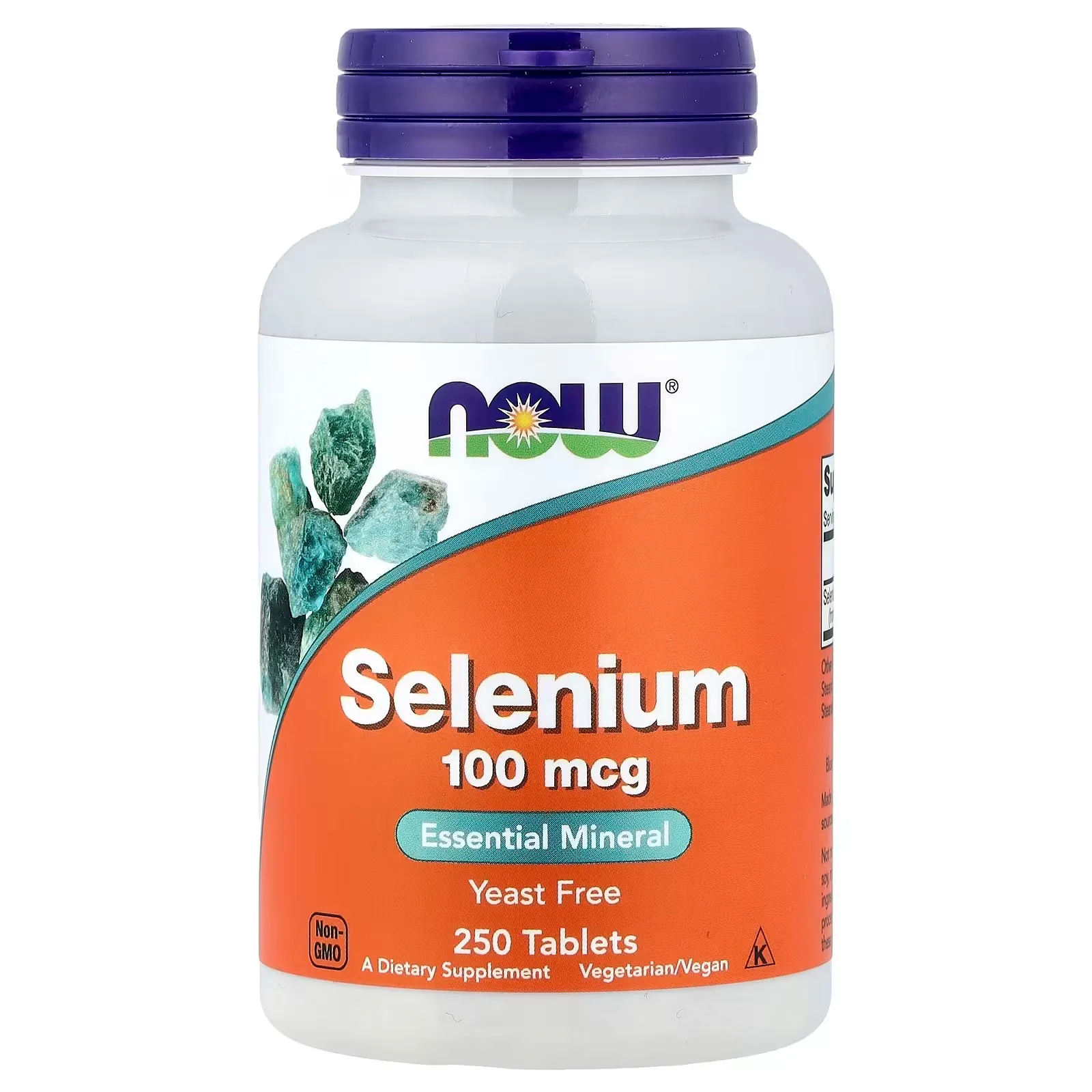 Now Foods, Sélénium, 100 µg, 250 comprimés - MagniMarket