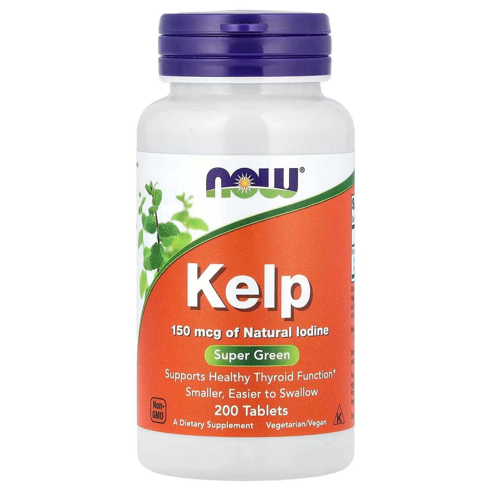 Now Foods, Kelp, 150 µg, 200 comprimés - MagniMarket