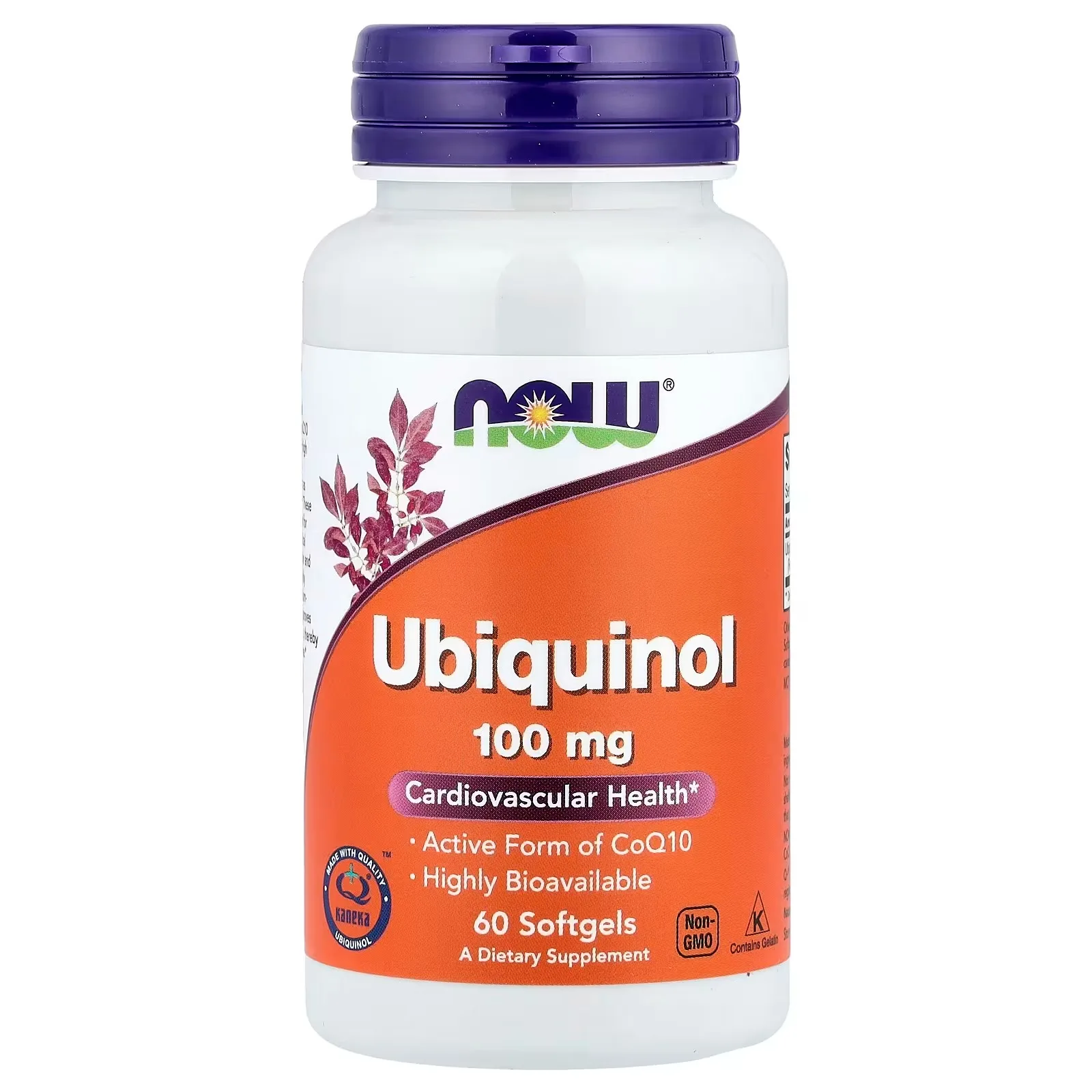 Now Foods, Ubiquinol, 100 mg, 60 capsules à enveloppe molle - MagniMarket