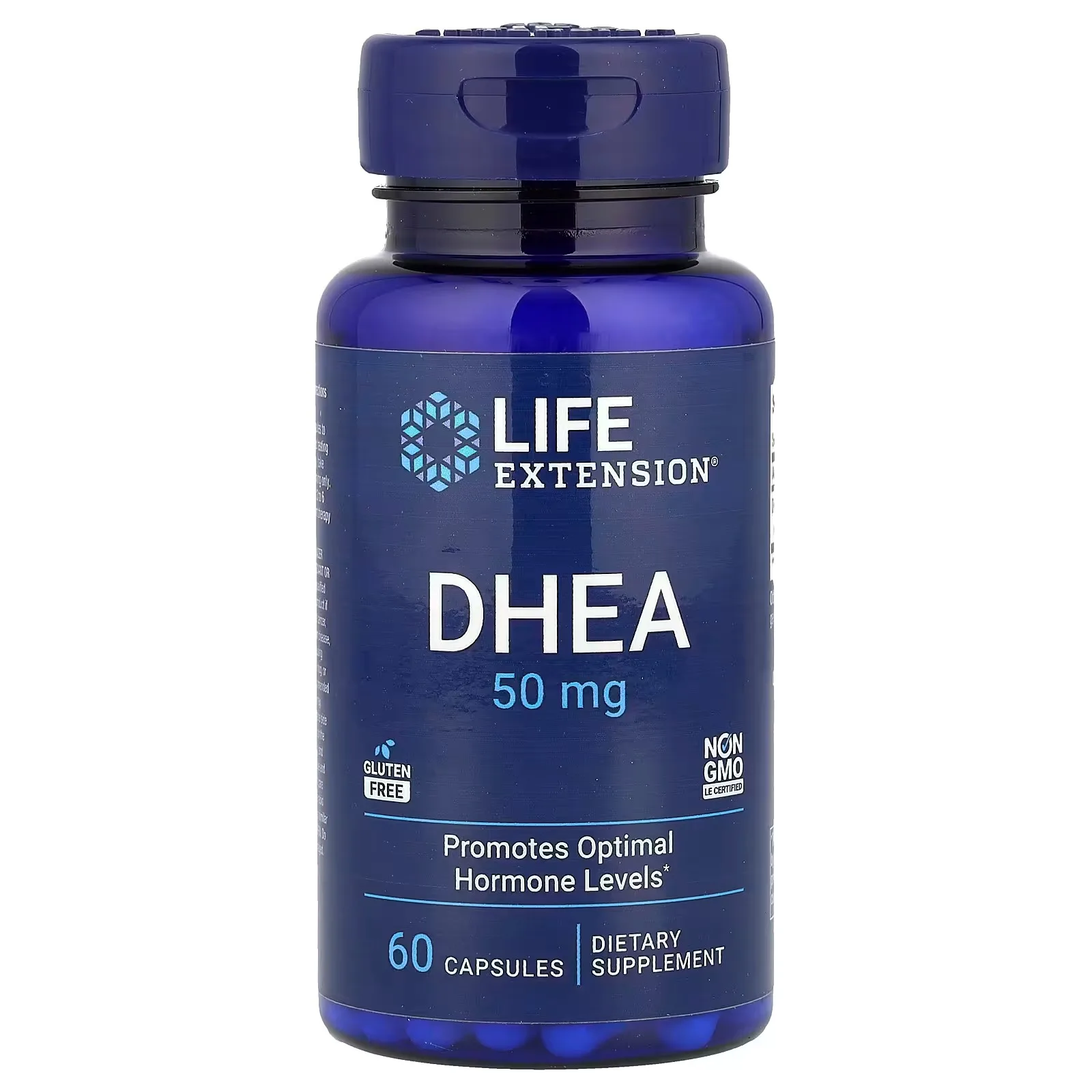 Life Extension, DHEA, 50 mg, 60 capsules - MagniMarket