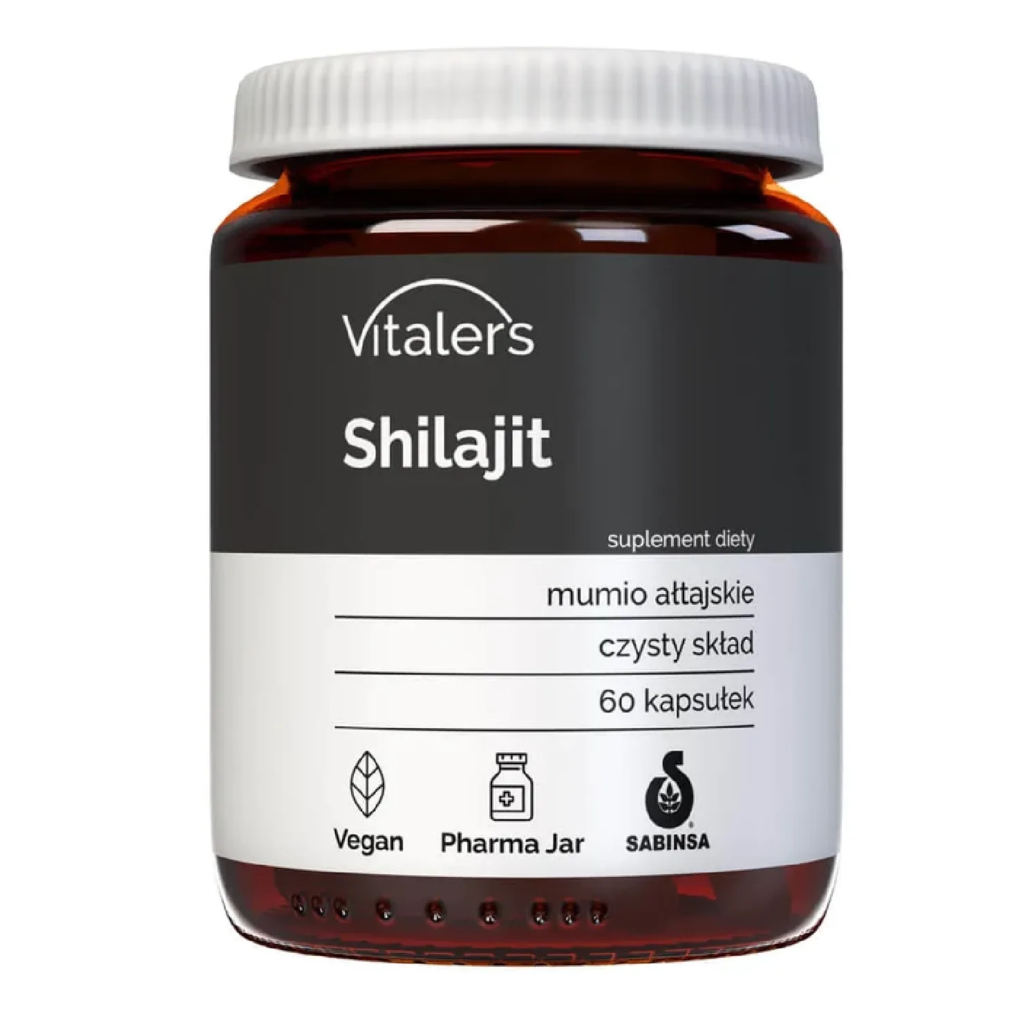 Vitaler's Shilajit 400 mg - 60 Capsules - MagniMarket