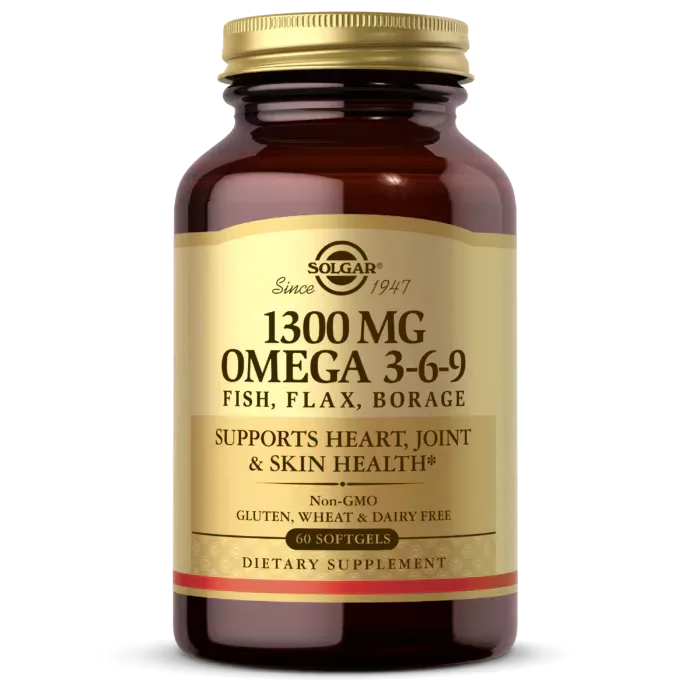 Solgar Omega 3-6-9 1300 MG 60 Softgels - MagniMarket