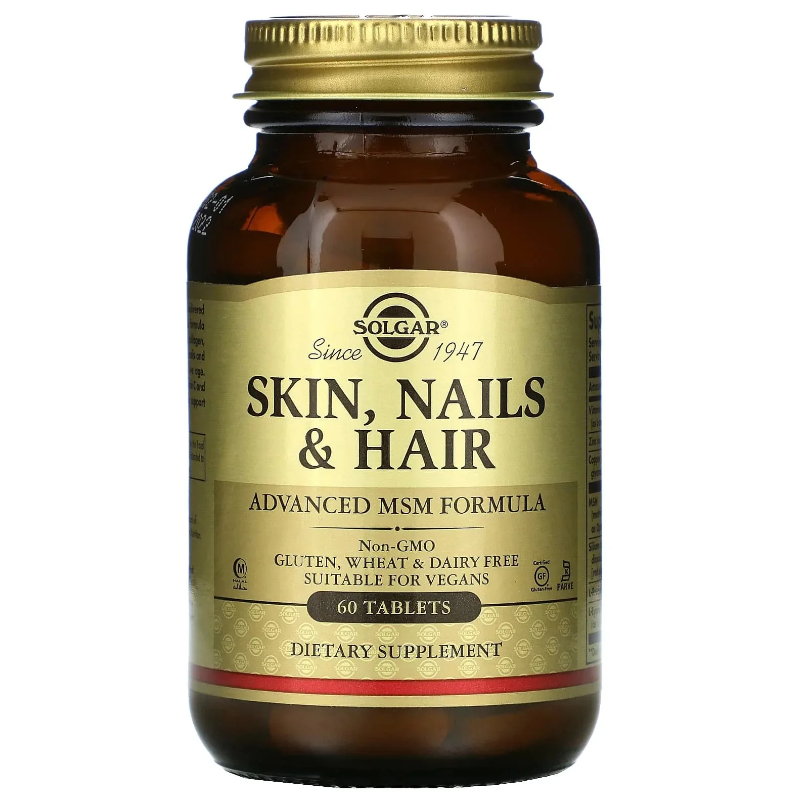 Solgar, Hair, Skin And Nail, 60 Tablets - MagniMarket