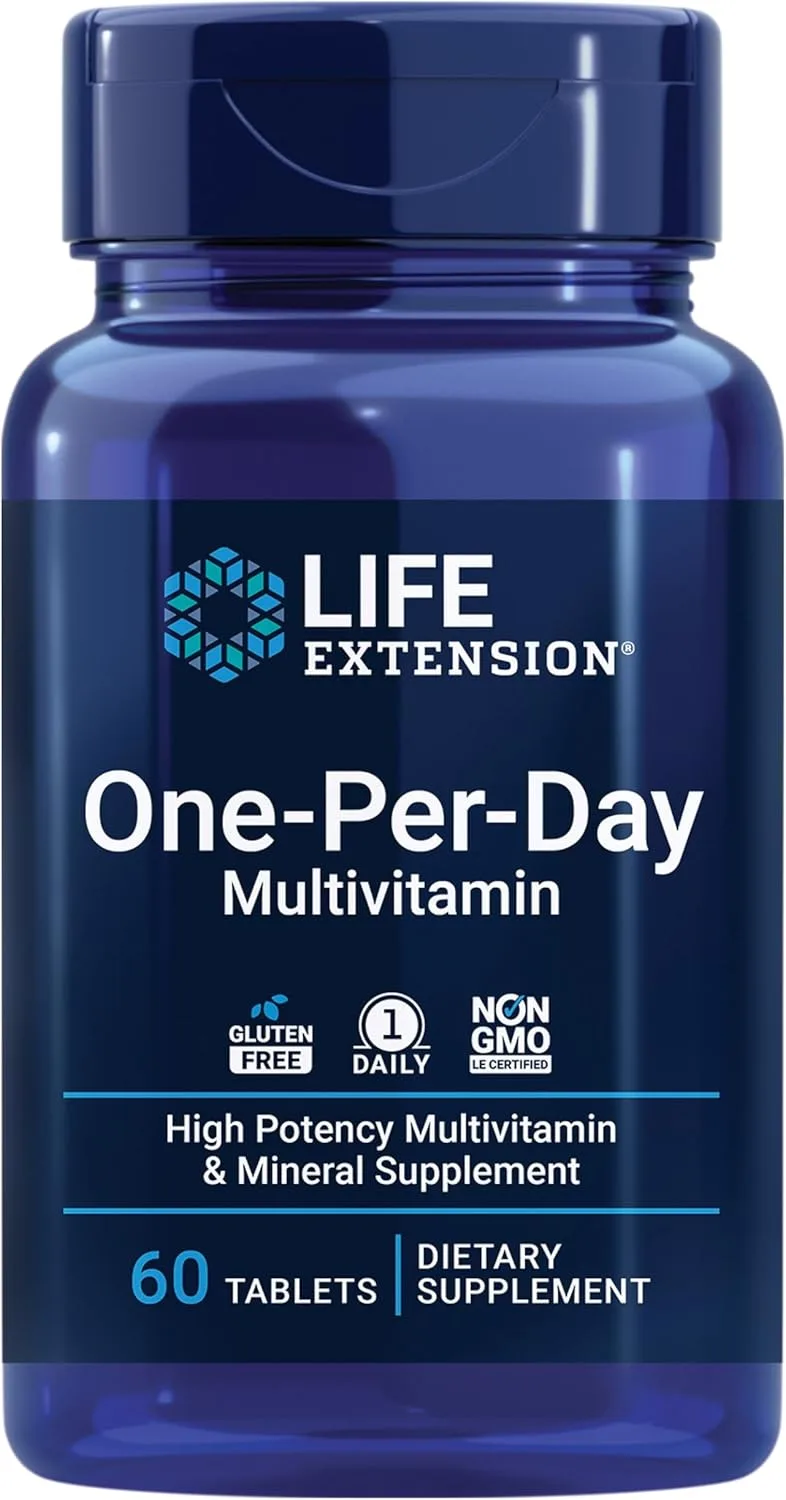 Solgar Life Extension, One-Per-Day Multivitamin, 60 Tablets - MagniMarket