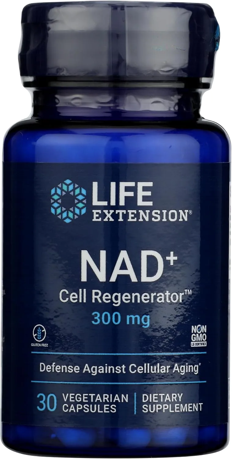 Life Extension NAD+ Cell Regenerator 300 mg (30 Capsule végétale) - MagniMarket