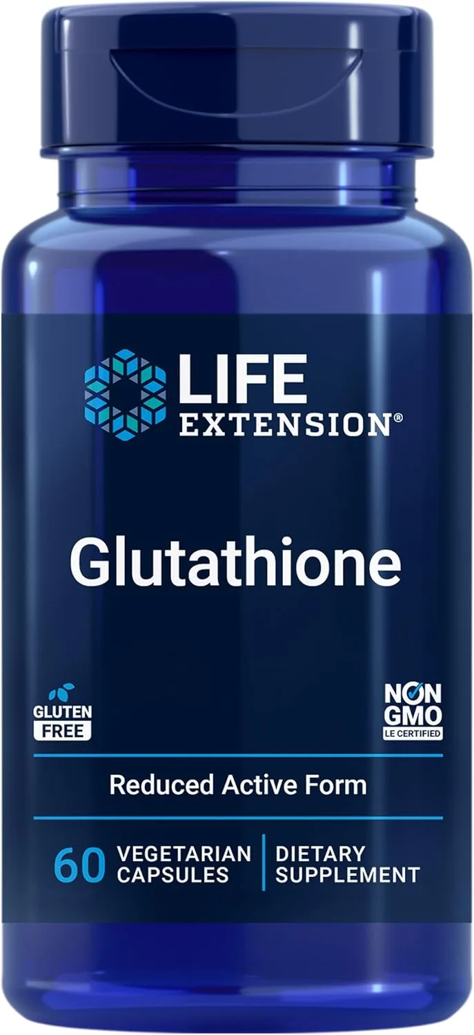 Life Extension, Glutathione, 60 Vegetarian Capsules - MagniMarket