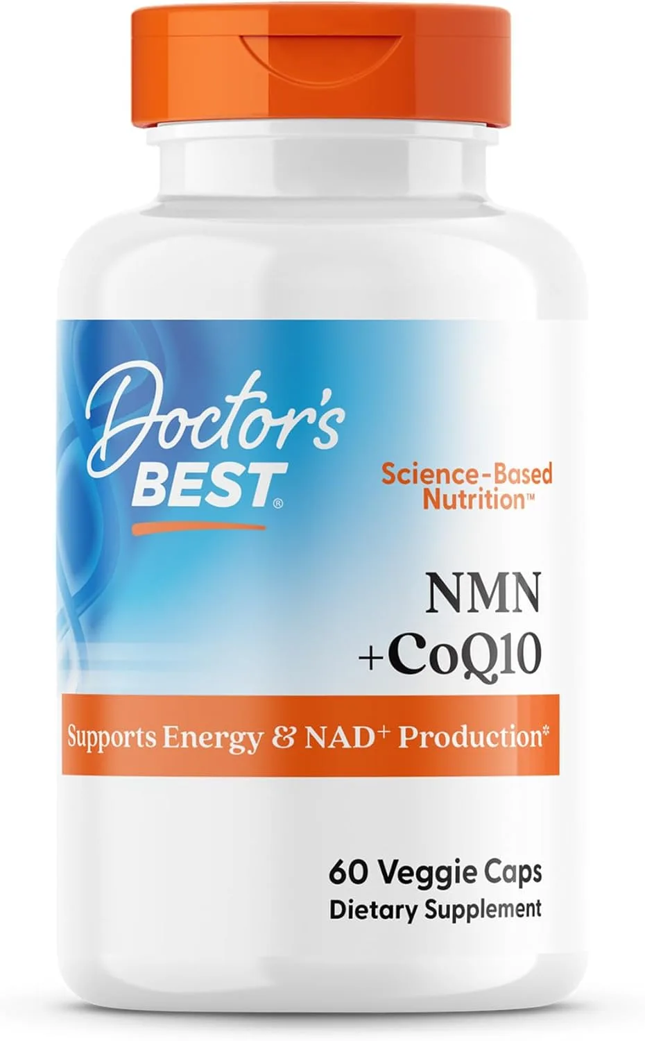 Doctor's Best, NMN + CoQ10 , 60 Veggie Caps - MagniMarket