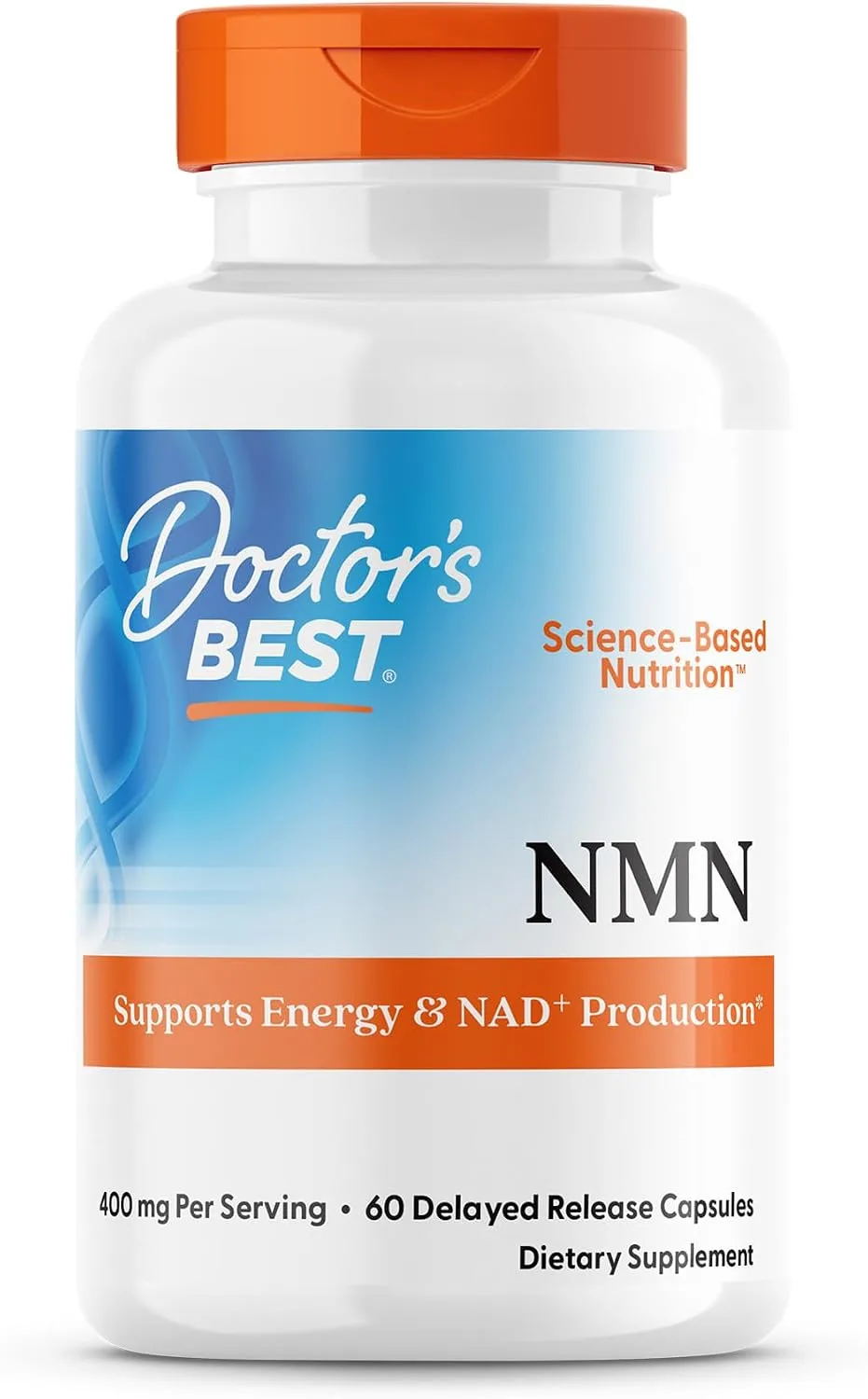 Doctor's Best, NMN, 60 Delayed Release Capsules (200 mg per Capsule) - MagniMarket