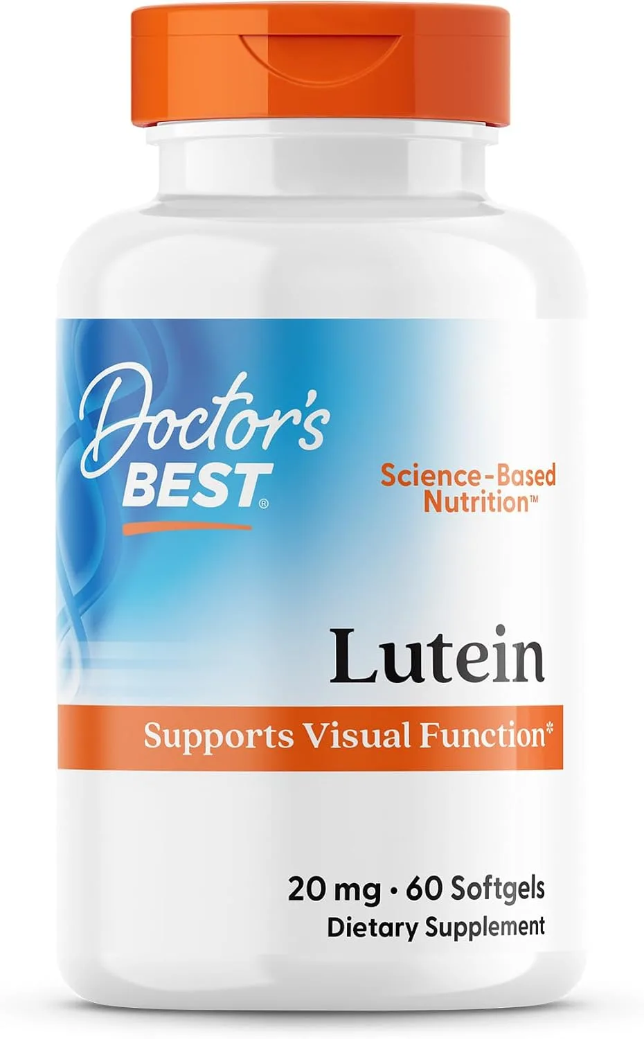 Doctor's Best, Lutein , 20 mg, 60 Softgels - MagniMarket
